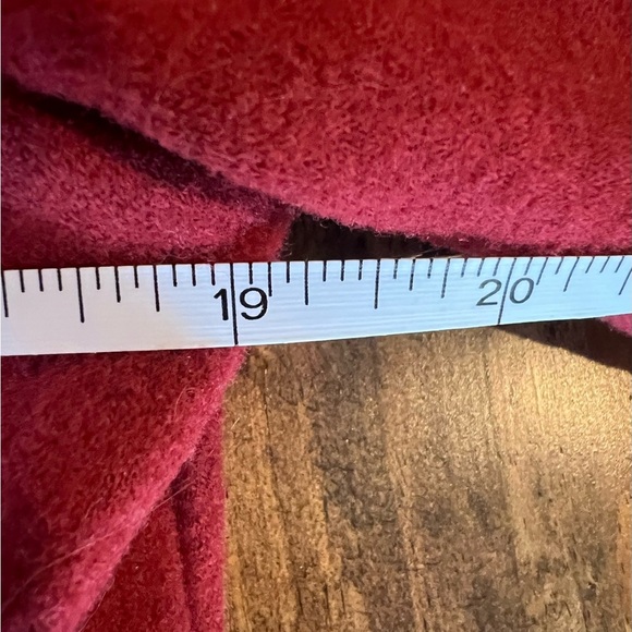 Vintage Laura Ashley women’s Red Toggle Coat, size large, EUC, winter, wool - Picture 9 of 10